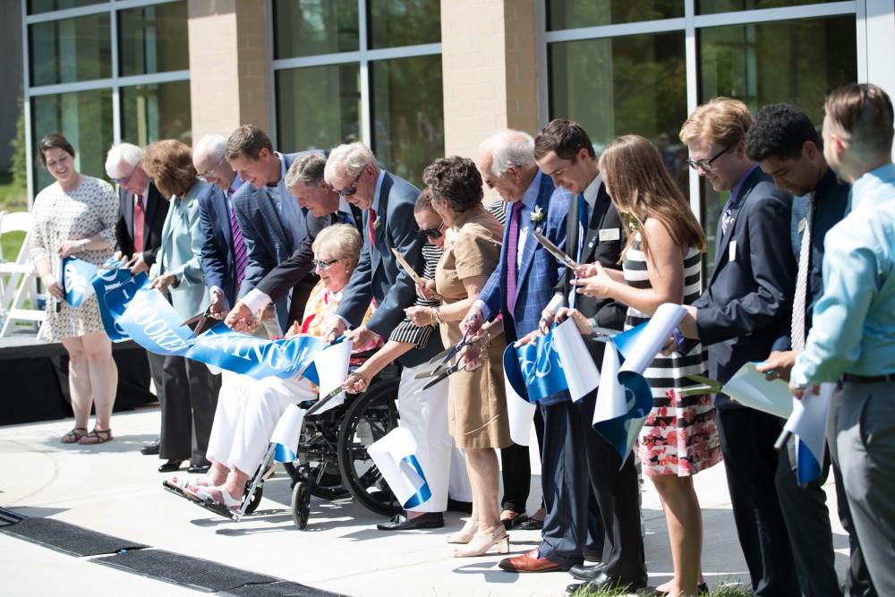 GVL/Kevin Sielaff - The Holton-Hooker Learning and Living Center is officially dedicated and opened on Friday, August 26, 2016.   