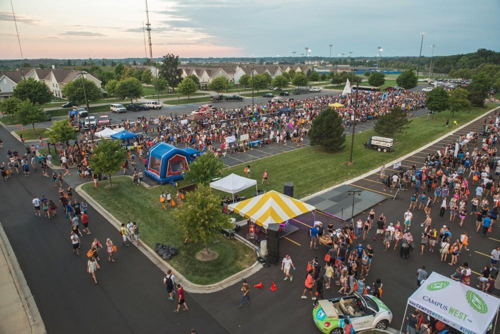 GVL / Luke Holmes - Campus Night Life was held in the Parking Lot H on Tuesday, Sep. 6, 2016.