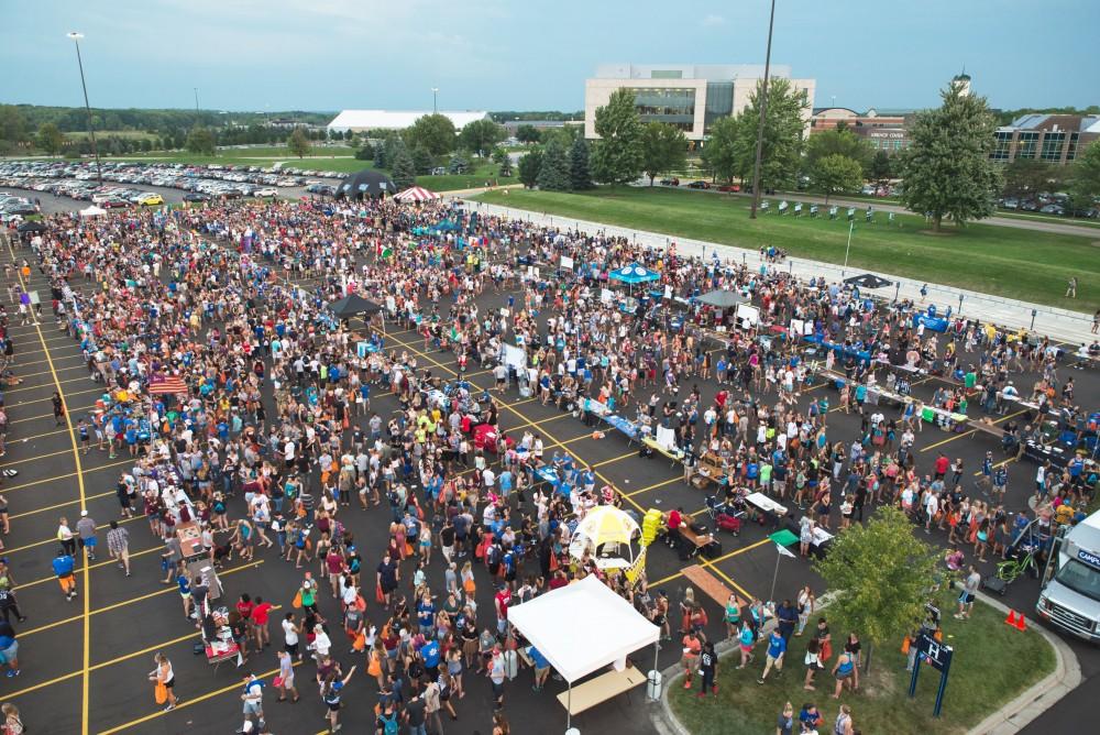 GVL / Luke Holmes - Campus Night Life was held in the Parking Lot H on Tuesday, Sep. 6, 2016.