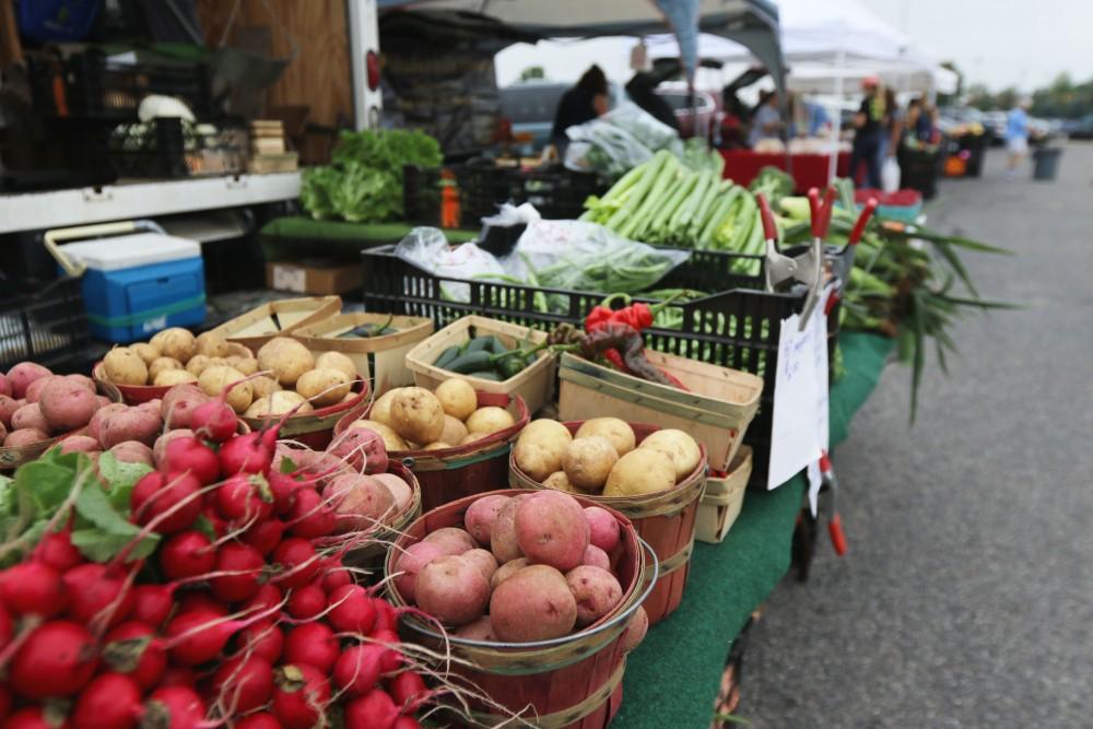 GVL / Luke Holmes - The Farmers Market was held in Parking Lot G on Wednesday, Sept. 7, 2016.