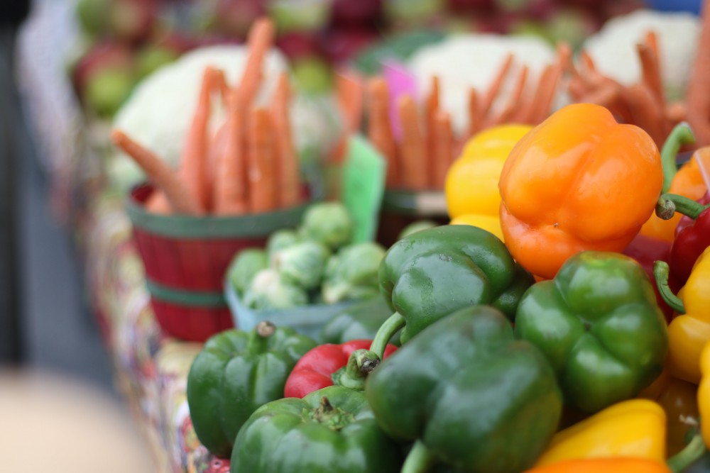 GVL / Luke Holmes - The Farmers Market was held in Parking Lot G on Wednesday, Sept. 7, 2016.