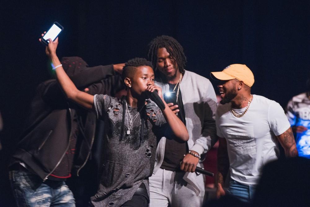 GVL / Luke Holmes - Black Student Union’s Homecoming was celebrated in the Louis Armstrong Theater on Saturday, Oct. 15, 2016.