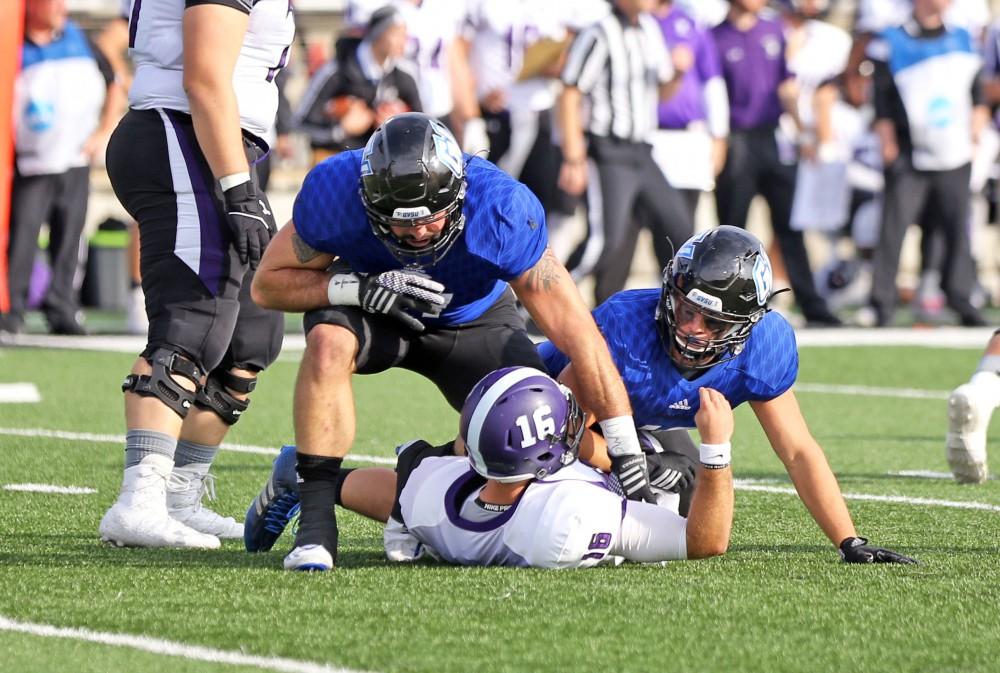 GVL / Emily Frye
Alton Voss against Truman State on Saturday Oct. 15, 2016.