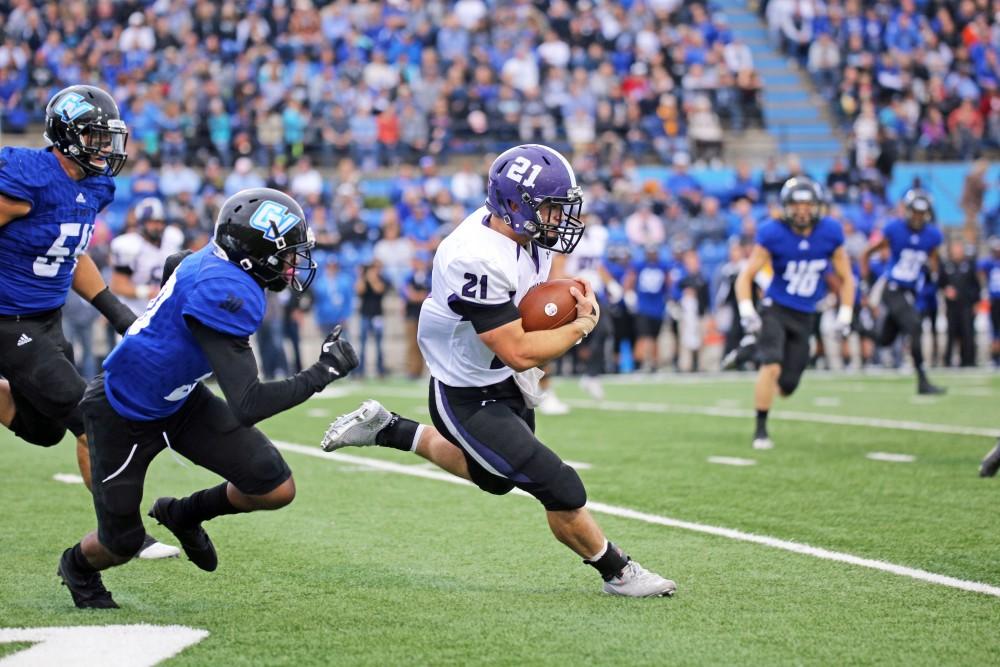 GVL / Emily Frye
Grand Valley against Truman State on Saturday Oct. 15, 2016.