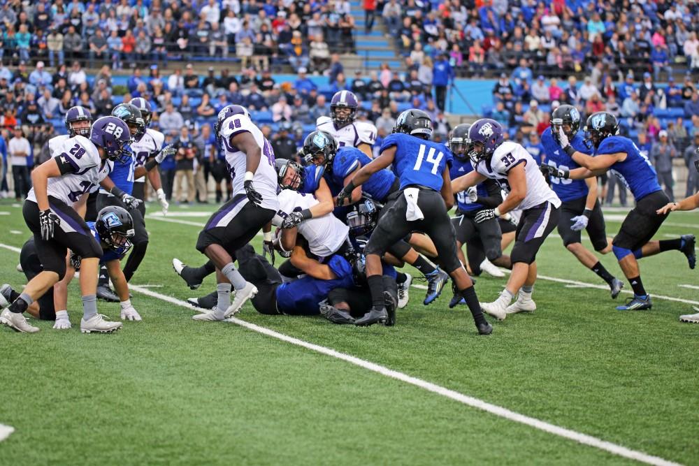 GVL / Emily Frye
Grand Valley against Truman State on Saturday Oct. 15, 2016.