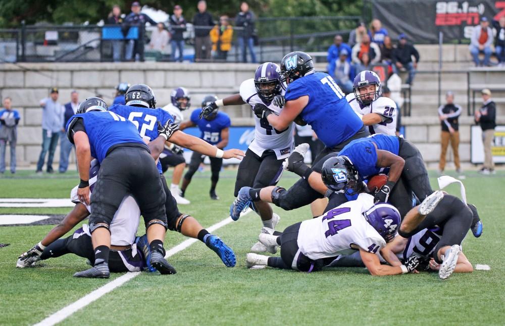 GVL / Emily Frye
Grand Valley against Truman State on Saturday Oct. 15, 2016.