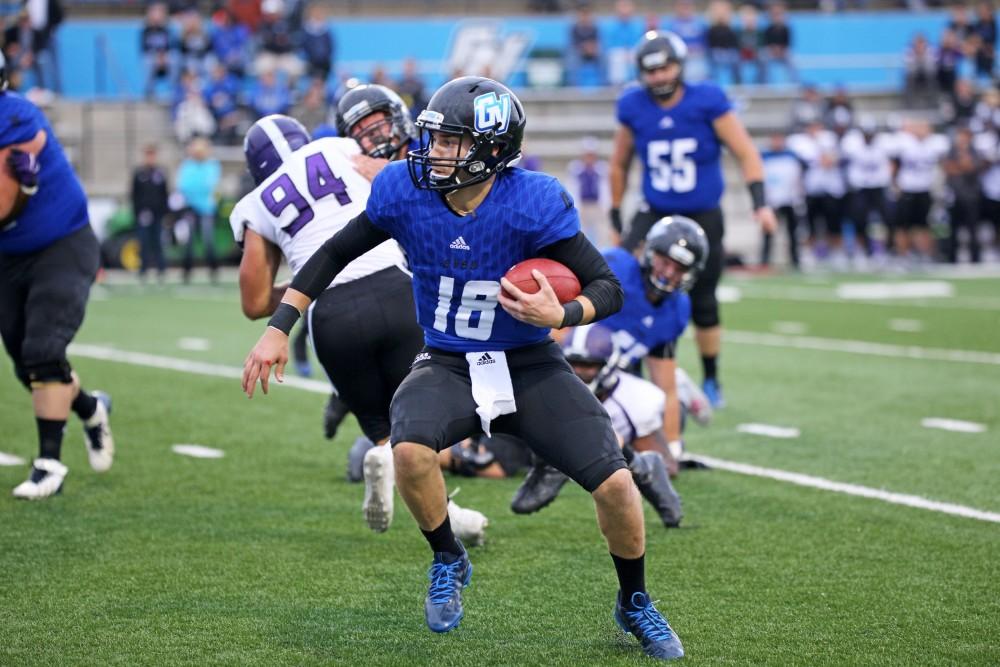 GVL / Emily Frye
Ollie Ajami against Truman State on Saturday Oct. 15, 2016.