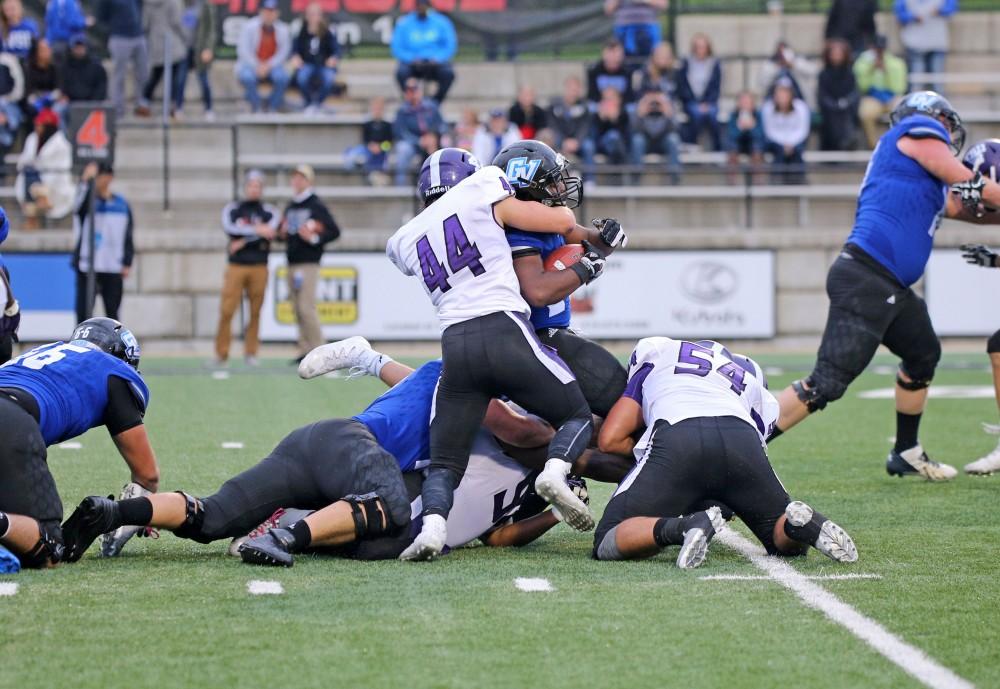 GVL / Emily Frye
Grand Valley against Truman State on Saturday Oct. 15, 2016.