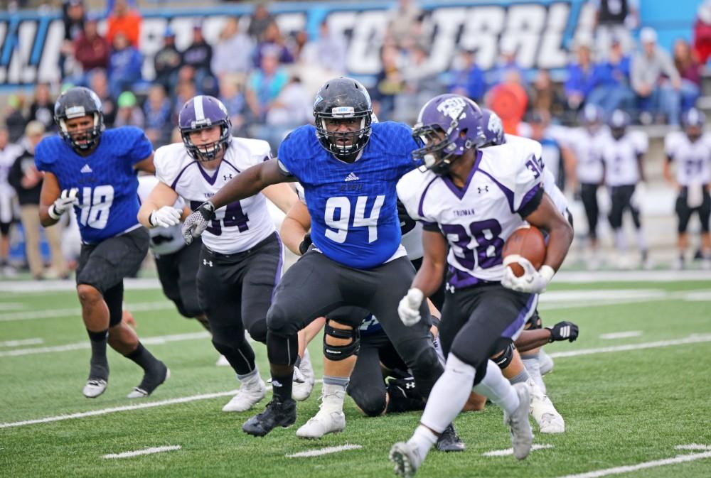 GVL / Emily Frye
Grand Valley against Truman State on Saturday Oct. 15, 2016.