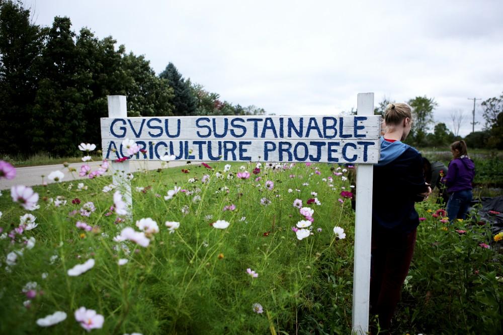 GVL / Emily Frye    
The GVSU Sustainability Farm on Friday Sept. 30, 2016.