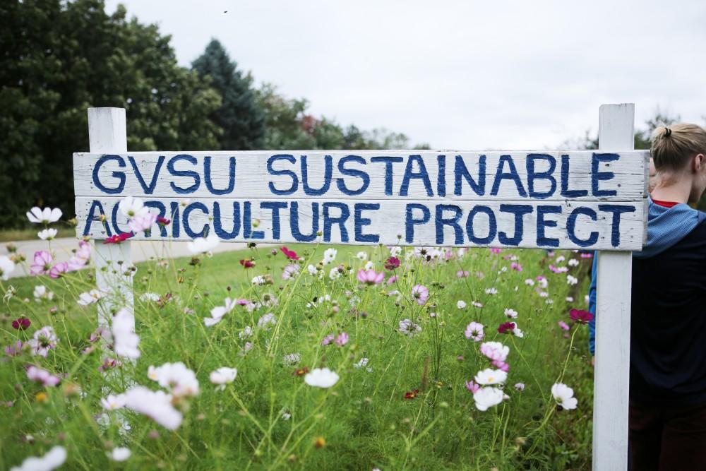 GVL / Emily Frye    
The GVSU Sustainability Farm on Friday Sept. 30, 2016.