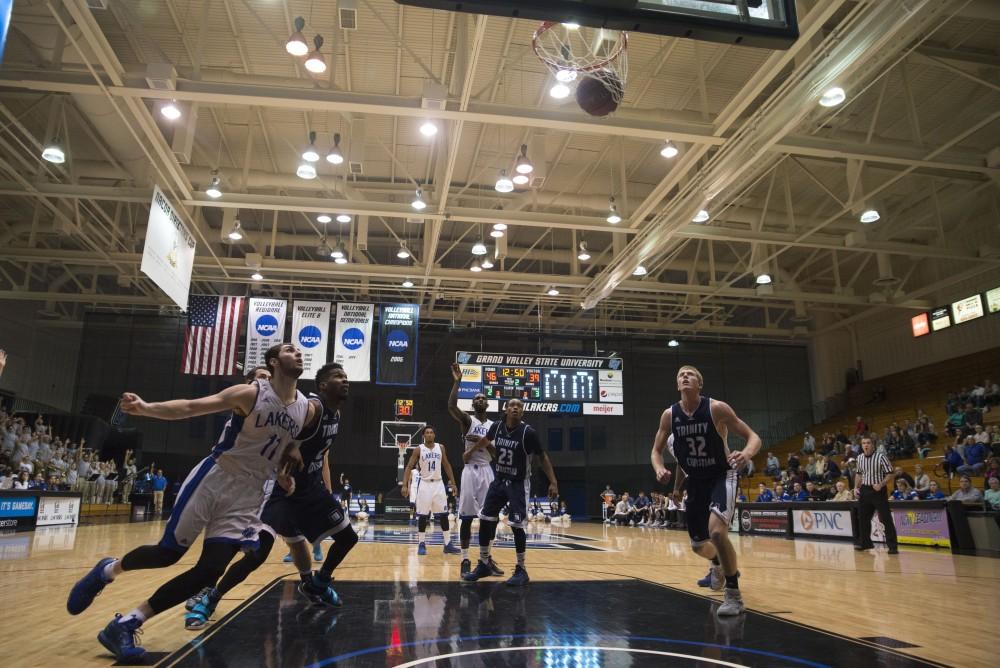 GVL / Luke Holmes - GVSU defeated Trinity Christian on Friday, Nov. 18, 2016. 