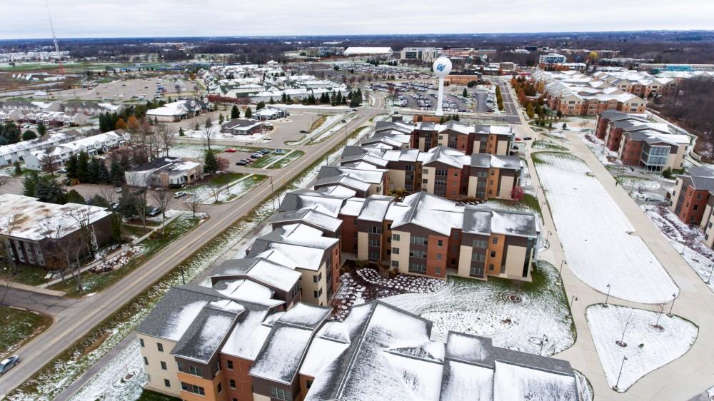 GVL/Kevin Sielaff - Grand Valleys South Apartments as seen from above on Sunday, Nov. 20, 2016.