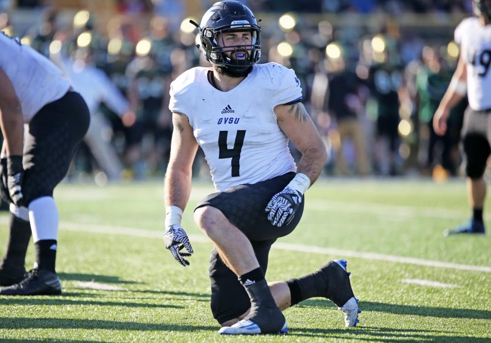 GVL / Emily Frye 
Alton Voss during the game against Wayne State University on Saturday Nov. 12, 2016