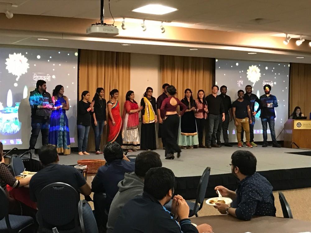GVL/Samantha Mosley - The Diwali celebration takes place in the Kirkhof Center's Grand River Room on Saturday, Nov. 19, 2016. 