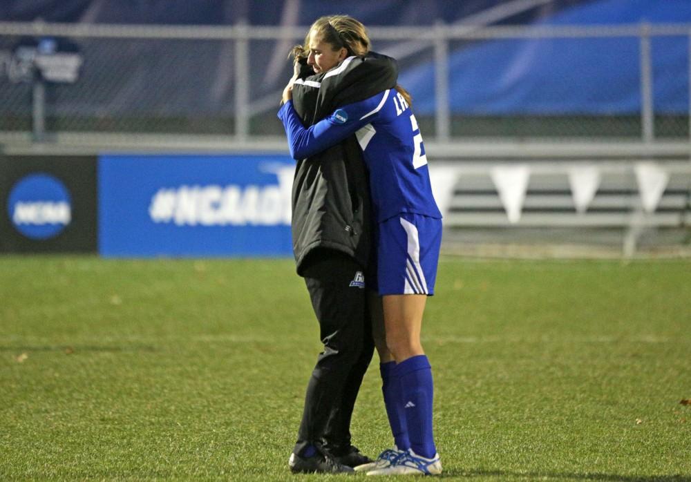 GVL / Emily Frye
Alexis and Gabriella Mencotti after the final game on Saturday Dec. 3, 2016.