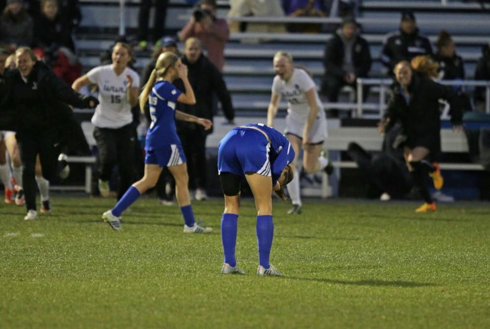 GVL / Emily Frye
Clare Carlson after the final game on Saturday Dec. 3, 2016.