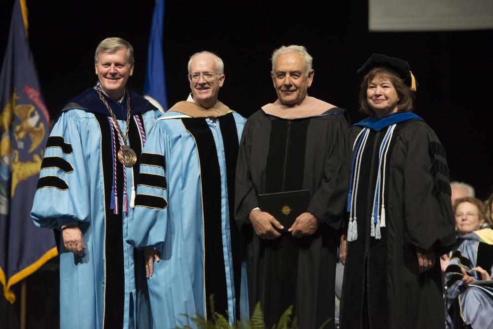 GVL / Luke Holmes - GVSU commencement was held in Van Andel Arena on Saturday, Dec. 10, 2016.