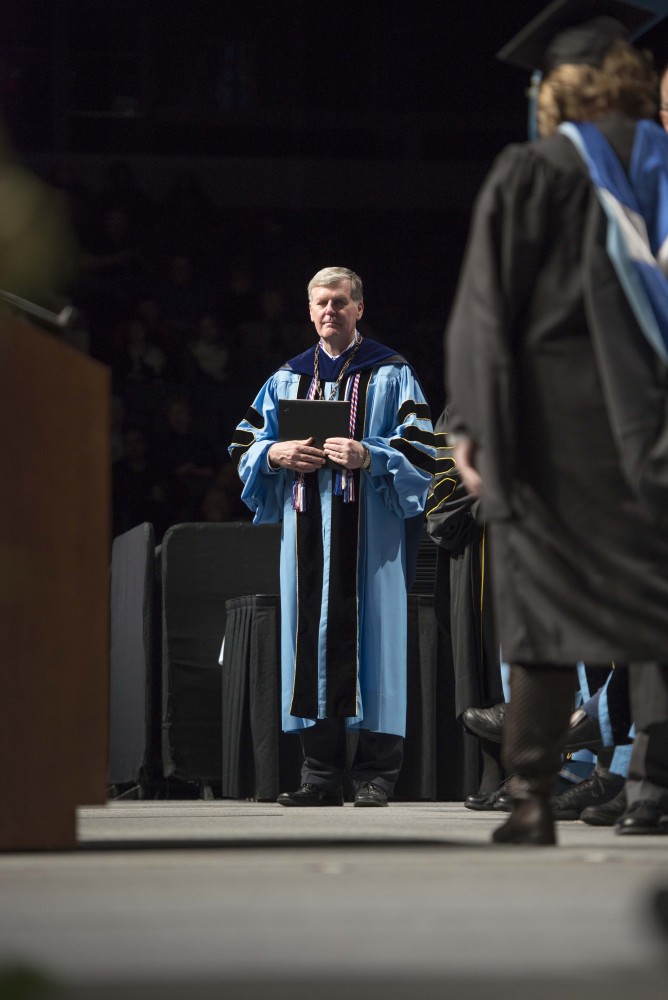 GVL / Luke Holmes - GVSU commencement was held in Van Andel Arena on Saturday, Dec. 10, 2016.