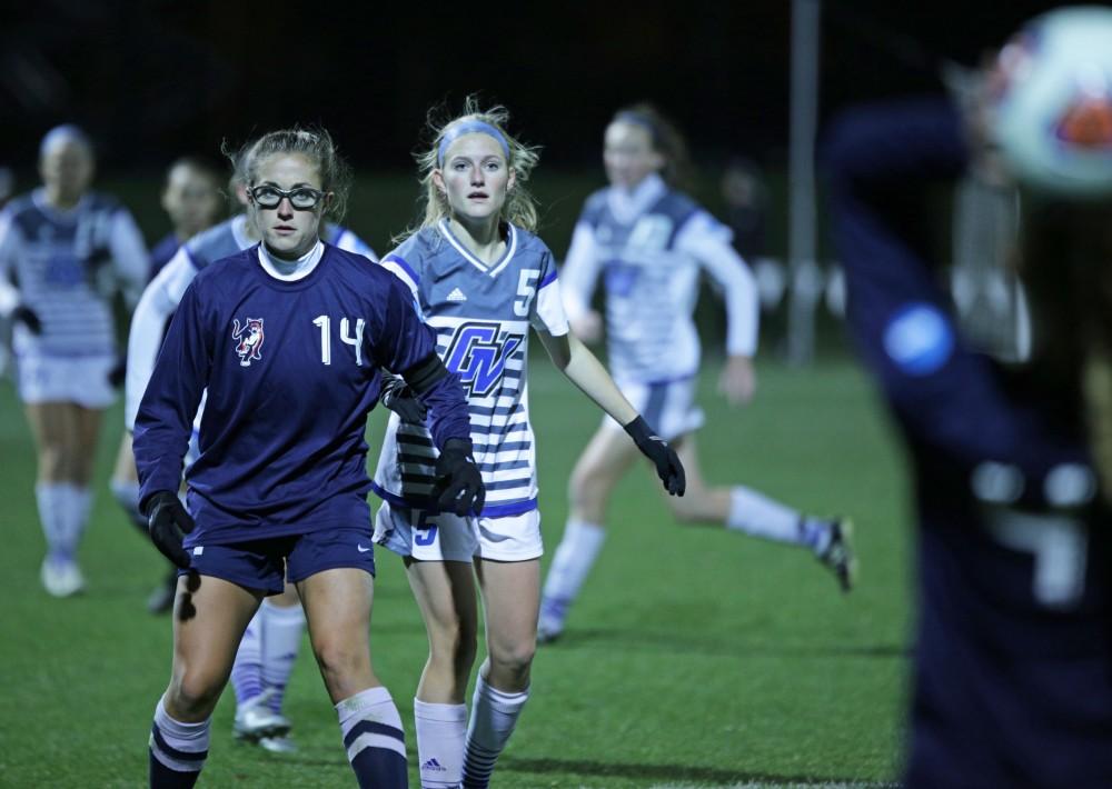 GVL / Emily Frye 
Kendra Stauffer during the semi finals game on Thursday Dec. 1, 2016. 