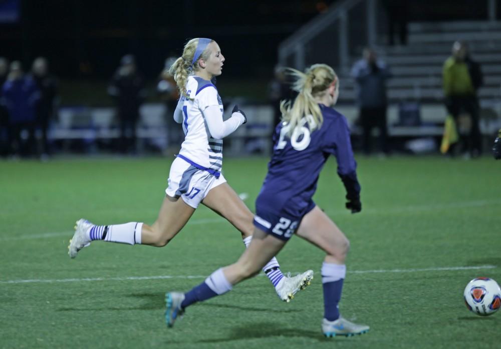 GVL / Emily Frye 
Erika Bradfield during the semi finals game on Thursday Dec. 1, 2016. 