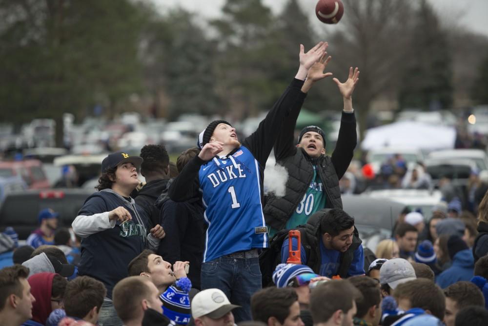 GVL / Luke Holmes - Students tailgate before the football game on Saturday, Dec. 3, 2016.