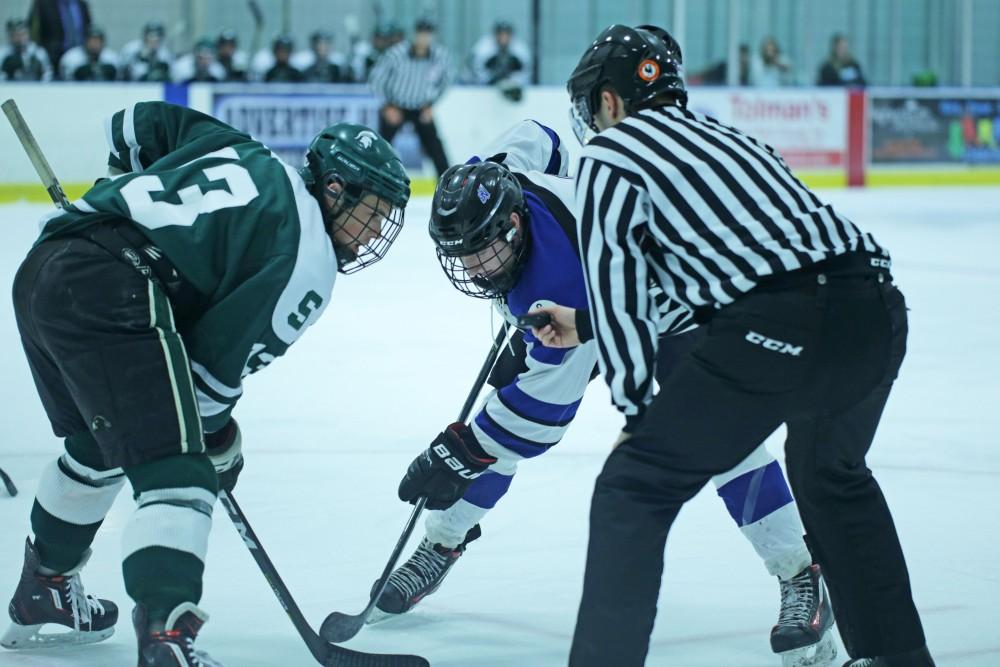 GVL / Emily Frye      
Ryan Hein during the game against Michigan State on Friday Jan. 27, 2017.