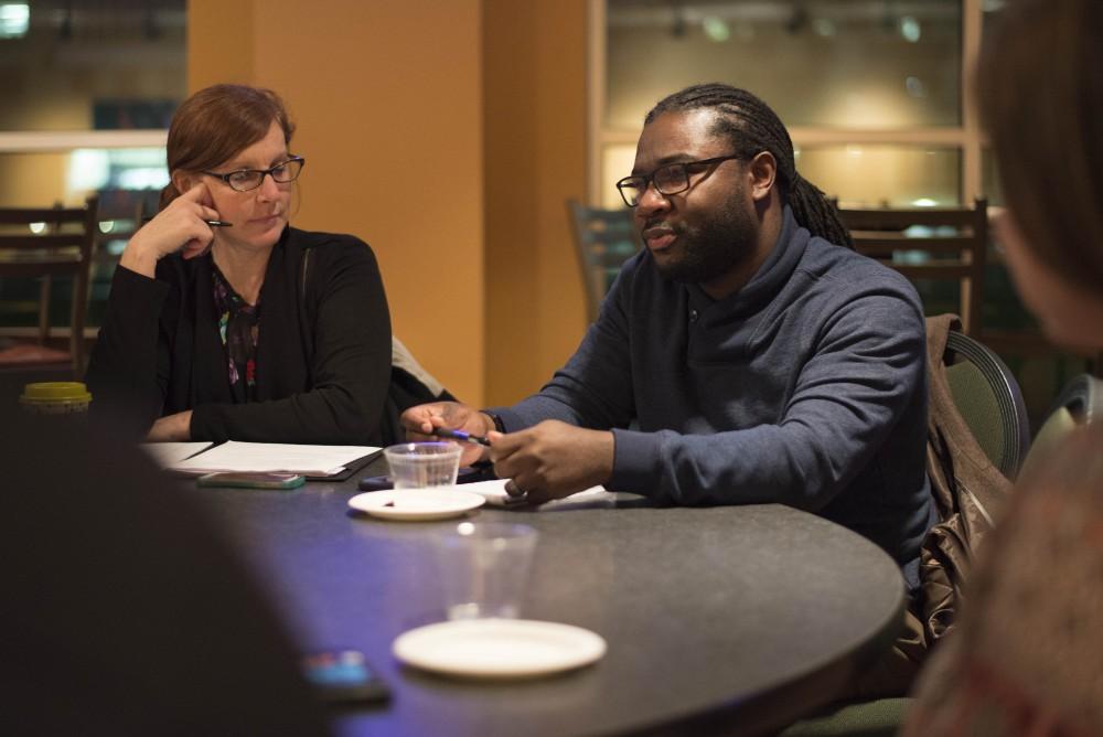 GVL / Luke Holmes - The Post-Election Town Hall Meeting was held in the Kirkhof Center on Monday, Jan. 23, 2016.