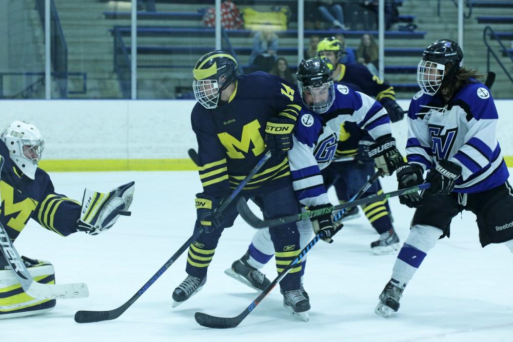 GVL / Emily Frye      
Zach Resnick during the game against the University of Michigan on Saturday Feb. 11, 2017.