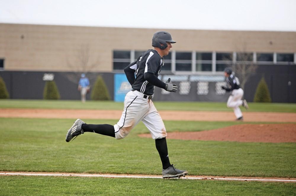 GVL / Emily Frye    
Junior Matt Williams against Northwood University on Wednesday April 13, 2016.