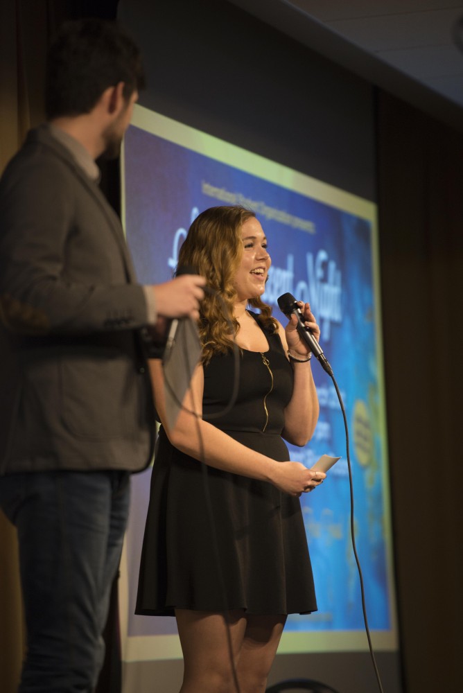 GVL / Luke Holmes - Sexy Accents Night was held in the Grand River Room on Tuesday, Mar. 21, 2017. 