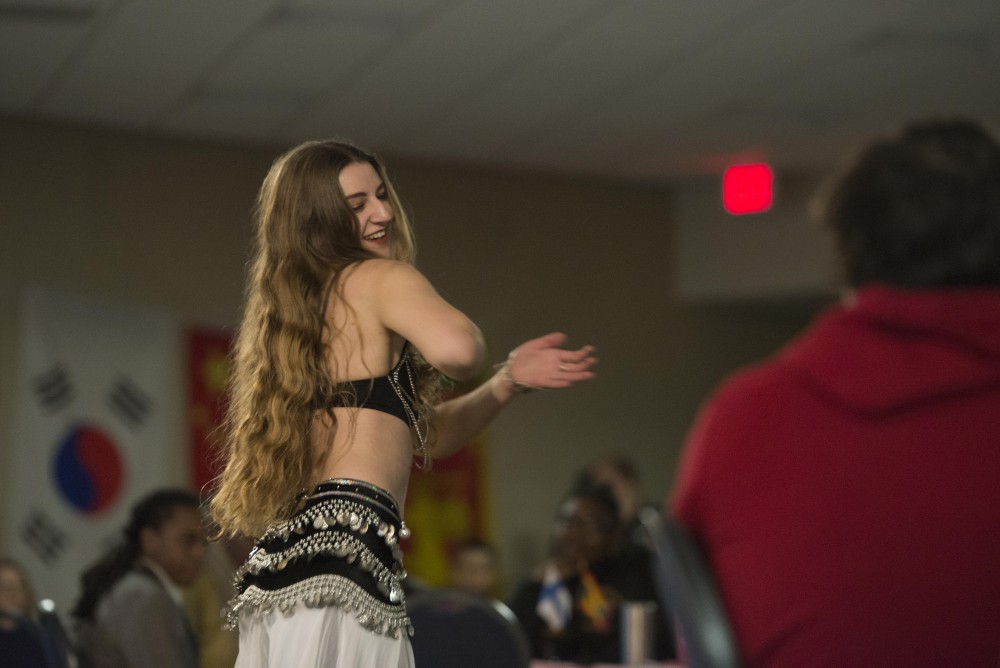 GVL / Luke Holmes - Sexy Accents Night was held in the Grand River Room on Tuesday, Mar. 21, 2017. 