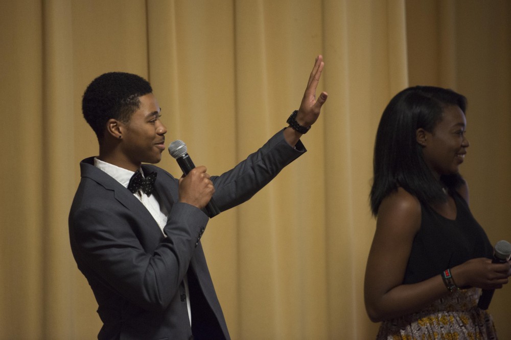 GVL / Luke Holmes - Sexy Accents Night was held in the Grand River Room on Tuesday, Mar. 21, 2017. 