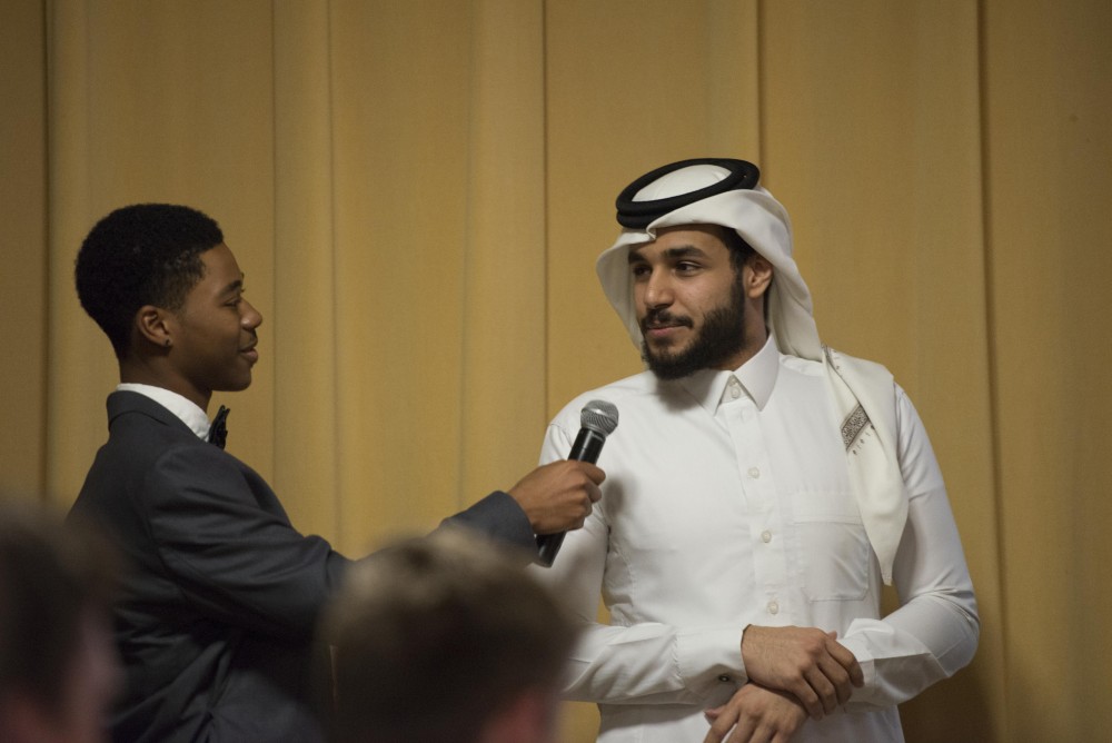 GVL / Luke Holmes - Sexy Accents Night was held in the Grand River Room on Tuesday, Mar. 21, 2017. 