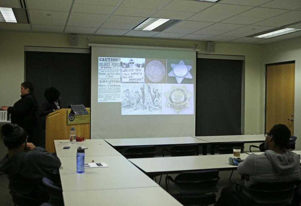 GVL / Emily Frye
Grand Valley State University's NAACP group on Monday Feb. 27, 2017.