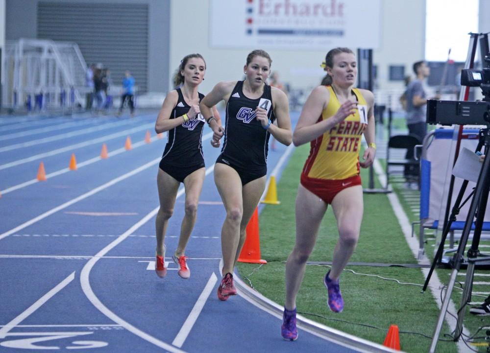 GVL / Emily Frye      
Alex McBride (left) and Kaylie Rhynard (center) on Friday Jan. 20, 2016.