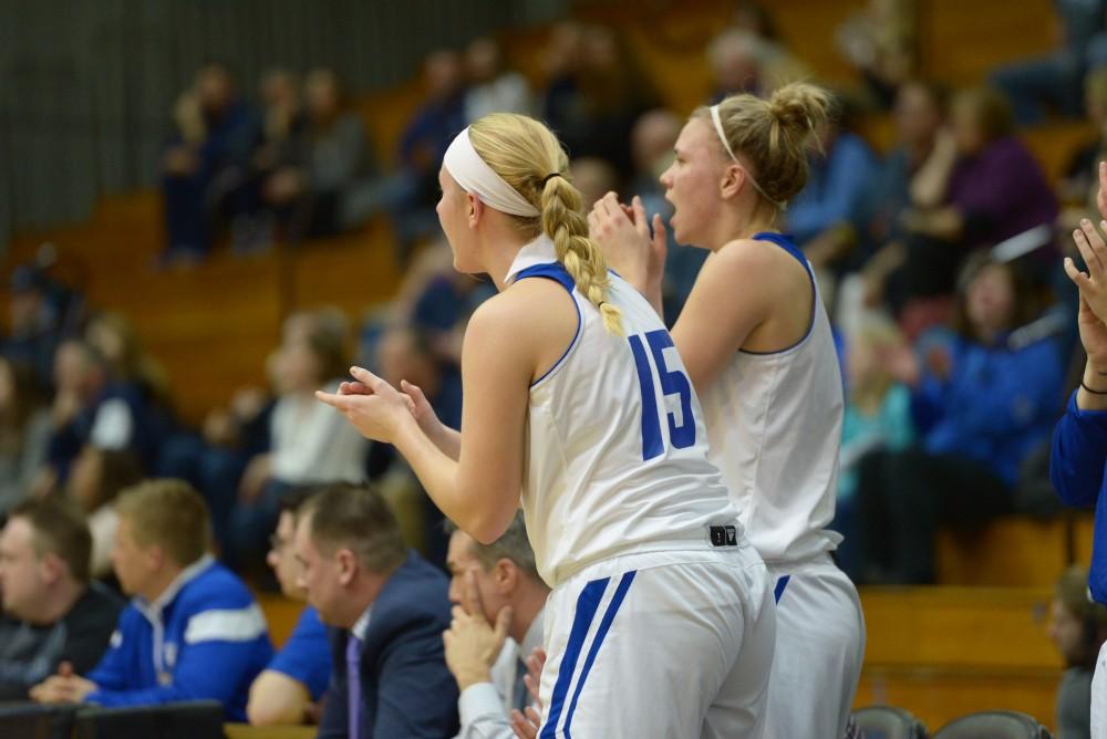 GVL / Luke Holmes - GVSU Women’s Basketball defeated Northwood in the Fieldhouse Arena on Tuesday, Feb. 28, 2016.