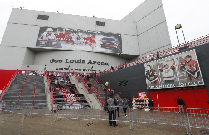 GVL / Courtesy - (AP Photo/Paul Sancya, File) 
The Joe Louis Arena, as pictured on Monday, Jan. 16, 2017.