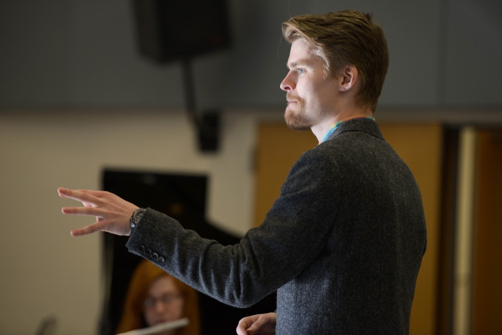 GVL / Luke Holmes - Jack Sligh held his recital in the Performing Arts Center on Tuesday, April 4, 2017.