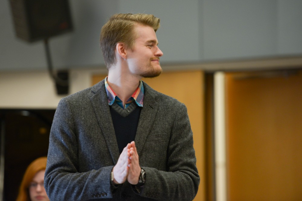 GVL / Luke Holmes - Jack Sligh held his recital in the Performing Arts Center on Tuesday, April 4, 2017.