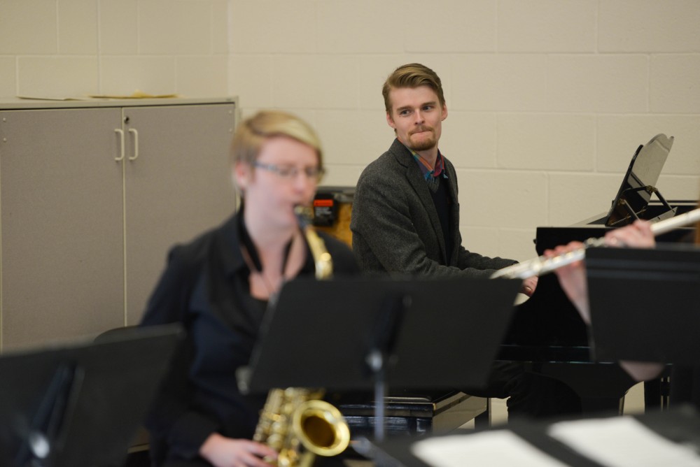 GVL / Luke Holmes - Jack Sligh held his recital in the Performing Arts Center on Tuesday, April 4, 2017.