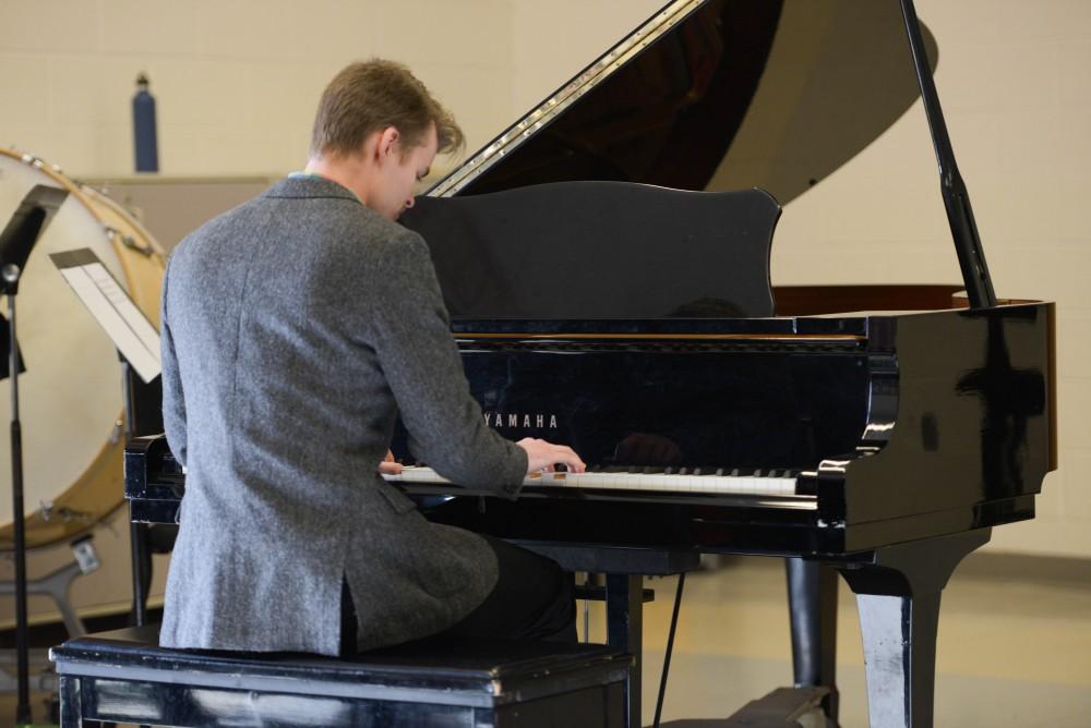 GVL / Luke Holmes - Jack Sligh held his recital in the Performing Arts Center on Tuesday, April 4, 2017.