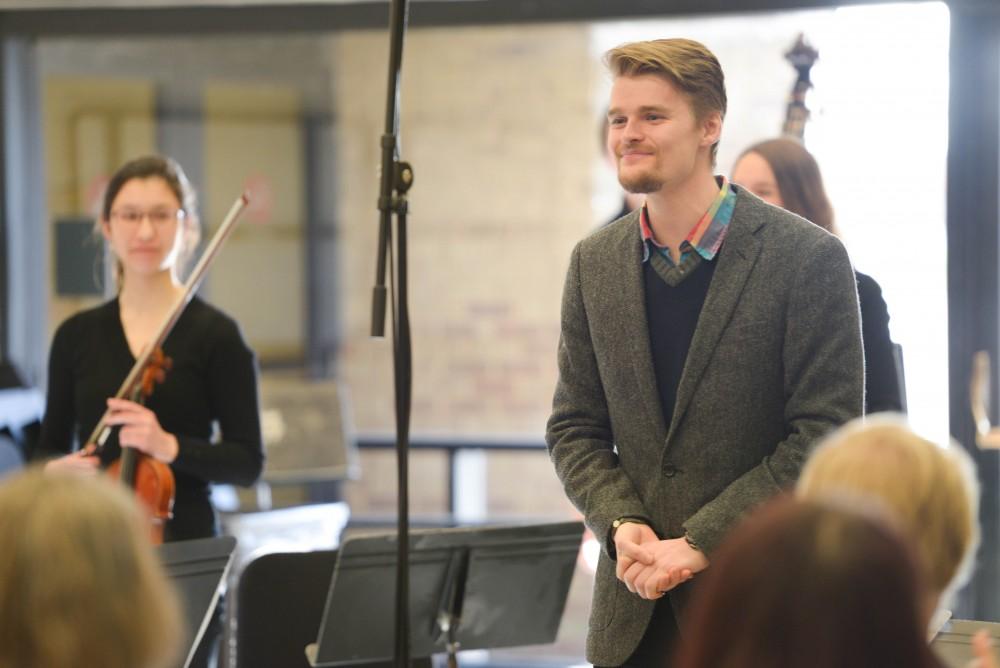 GVL / Luke Holmes - Jack Sligh held his recital in the Performing Arts Center on Tuesday, April 4, 2017.