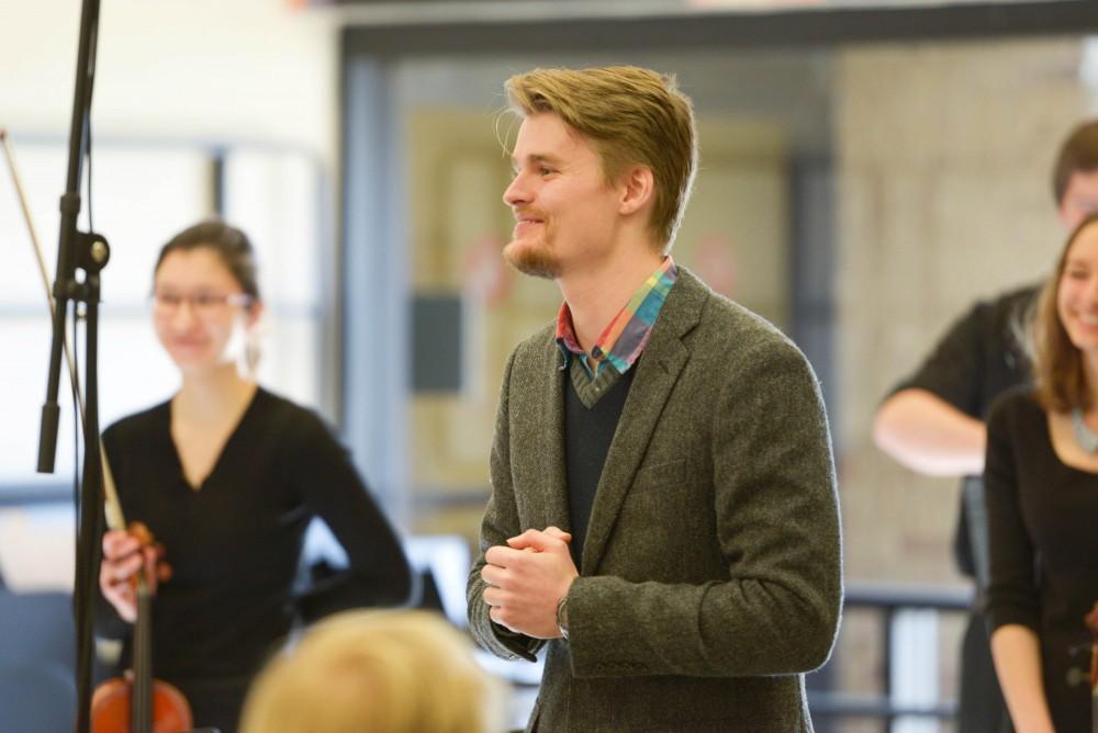 GVL / Luke Holmes - Jack Sligh held his recital in the Performing Arts Center on Tuesday, April 4, 2017.