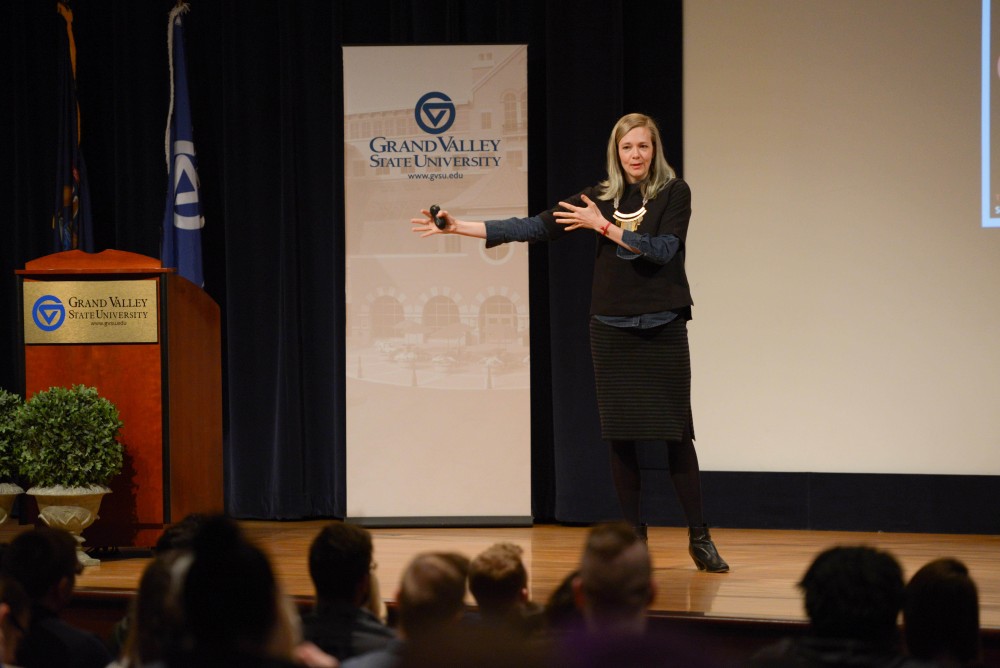 GVL / Luke Holmes -  A lecture on the refugee crisis was held in the Loosemore Auditorium on Thursday, April 6, 2017.