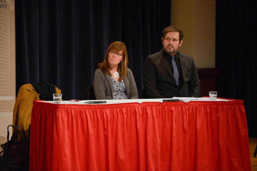 GVL / Luke Holmes -  A lecture on the refugee crisis was held in the Loosemore Auditorium on Thursday, April 6, 2017.