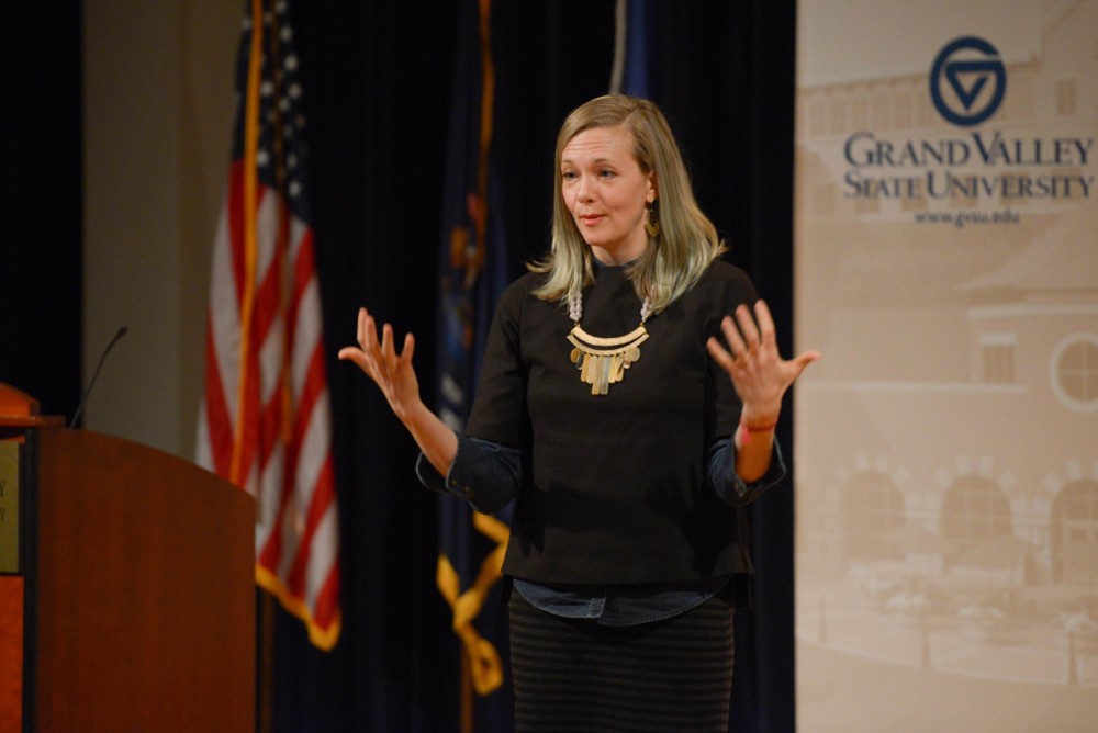 GVL / Luke Holmes -  A lecture on the refugee crisis was held in the Loosemore Auditorium on Thursday, April 6, 2017.