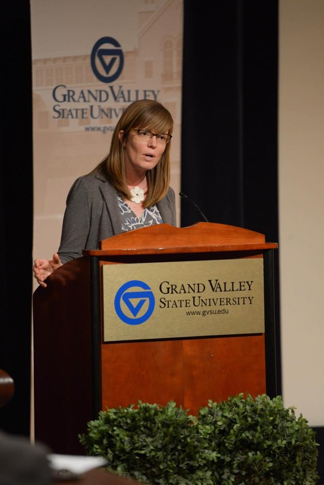 GVL / Luke Holmes -  A lecture on the refugee crisis was held in the Loosemore Auditorium on Thursday, April 6, 2017.