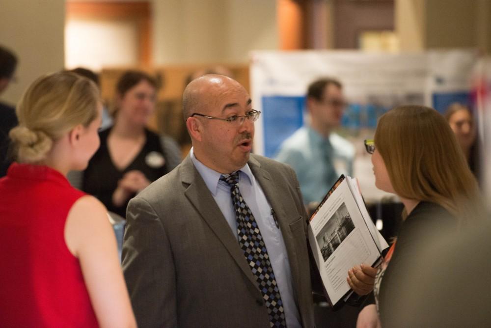 GVL / Luke Holmes - The Civic Engagement Showcase was held in the DeVos Center in downtown Grand Rapids on Thursday, April 13, 2017.