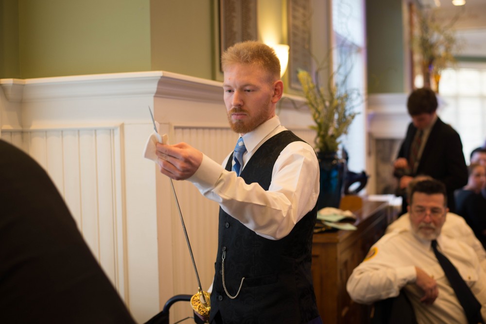 GVL / Luke Holmes -  The Student Veterans gala was held in the Alumni House on Saturday, April 8, 2017.